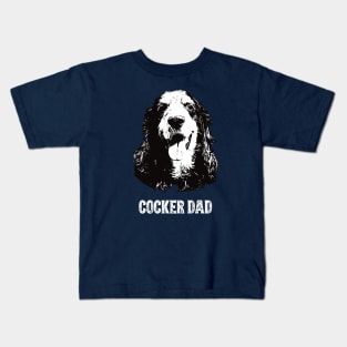 Cocker Spaniel Dad Kids T-Shirt